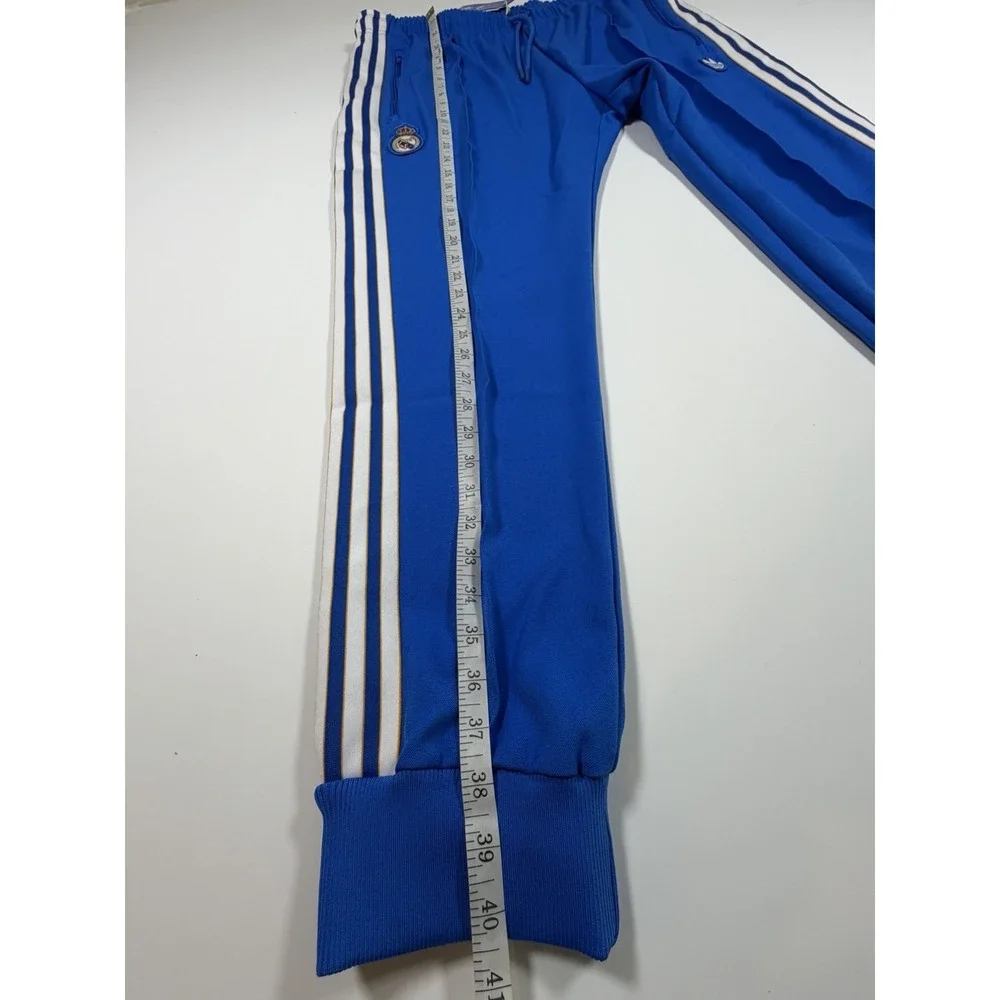Adidas Real Madrid Terrace Icons Track Pants Blue Men's XL JN3057 NWT